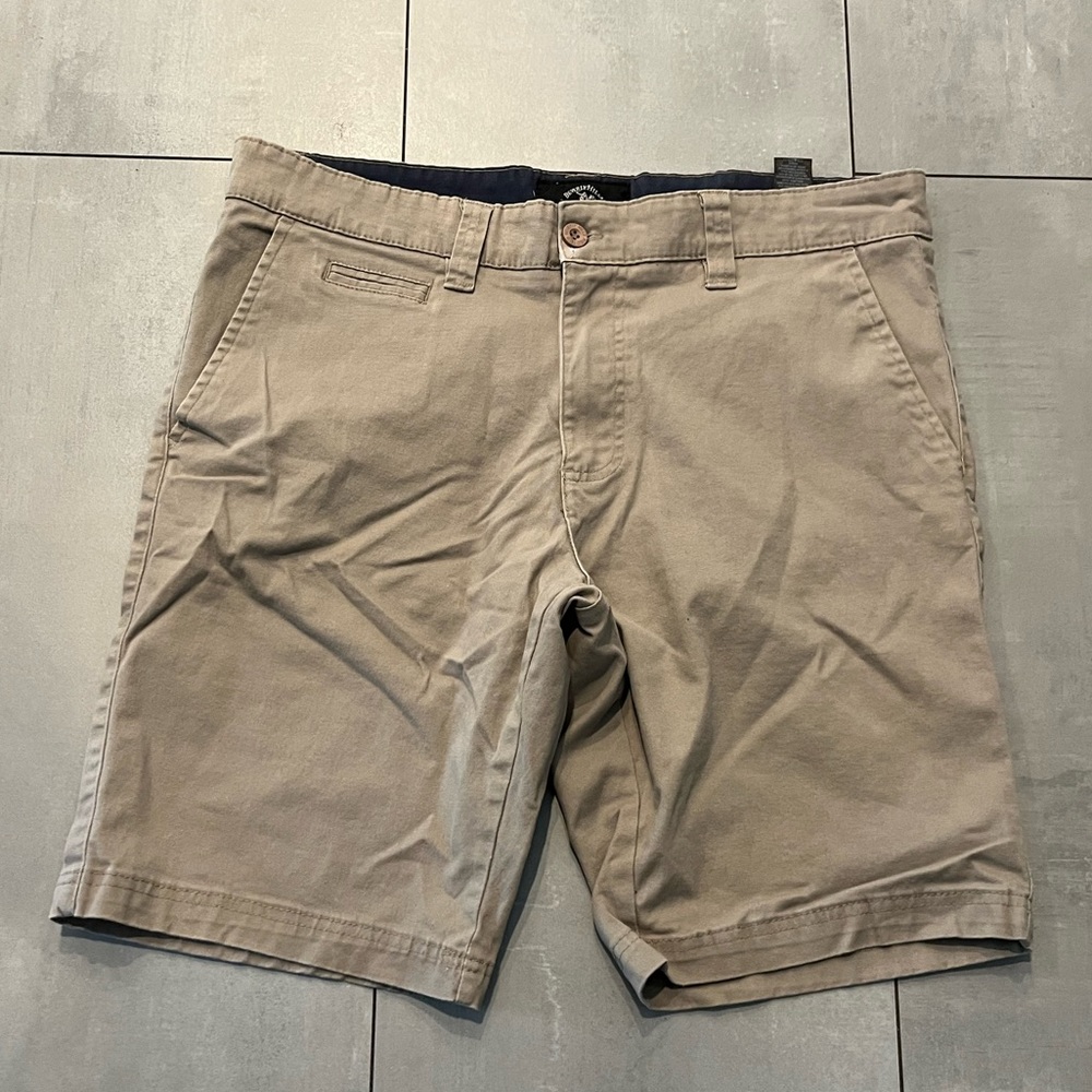 ⭐️EUC - Beverly Hills Polo Club - Men's Size 34 Beige Shorts